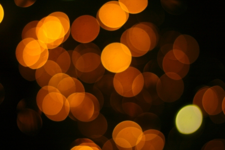 Night Bokeh in Ratchadumnern Rode of Thailand.の写真素材