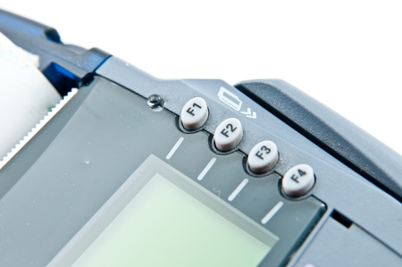 payment machine and Credit card の写真素材