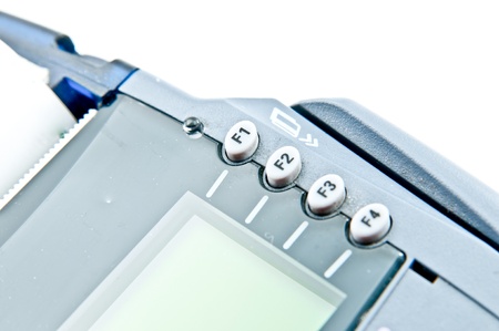 payment machine and Credit cardの写真素材