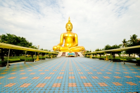 Buddha Statue in Thailandの写真素材