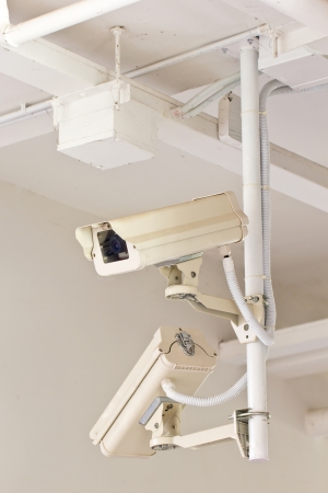 CCTV for record everthing inside building for protect everything.の写真素材