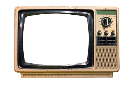 TV vintage stack in my homeの写真素材