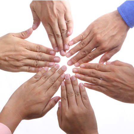 all for one, we are working together 