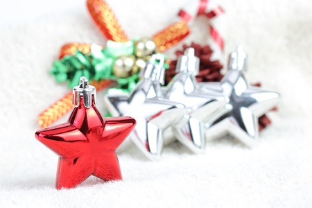 Christmas decoration prepare for pass to new year