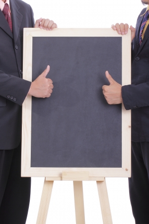 Engineer discuss and present his job for prepare to do something with their projectの写真素材