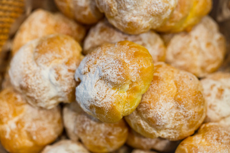 Cream Puffsの写真素材