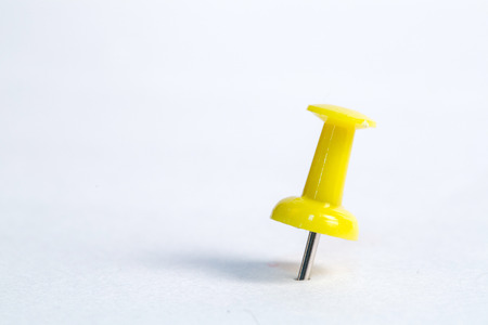 Close up muliple push pin insert for marking somethingの写真素材