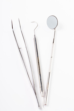 accessory tool dentist in dental Roomの写真素材