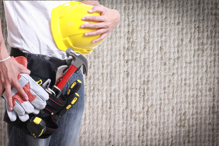 worker holding tool use for labour day
の写真素材