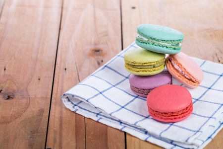 Macaroon sweet dessert french cuisine style for coffee breakの写真素材