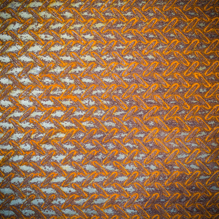 Rusty Metal plate sheet backgroudの写真素材