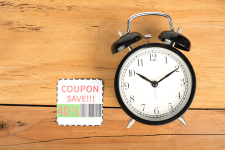 Coupon voucher for exchange and save your money concept.の写真素材