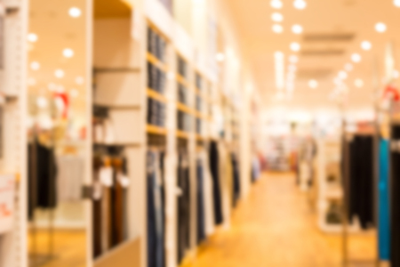 Department store blur for your design background.の写真素材