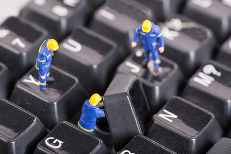 Engineering repair concept your keyboardの写真素材