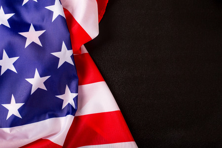 American flag background for edit your design.