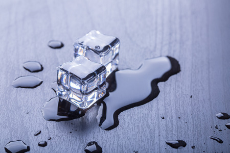 Ice cubes cool for your beverageの写真素材