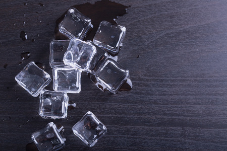 Ice cubes cool for your beverageの写真素材