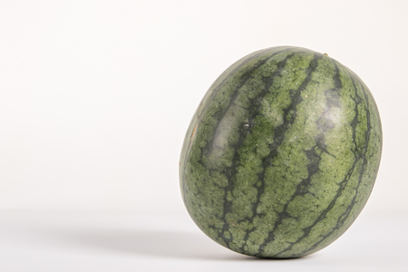 Water Melon of Thai fruit with white background.の写真素材