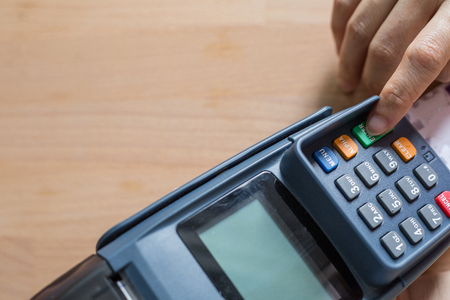 Payment machine busienss with your credit card.