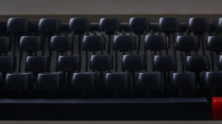 Typewriter vintage old journalist antique manual.
