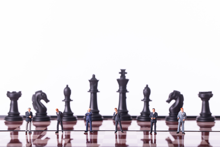 Competition chess business concept for your leadership for success game.の写真素材