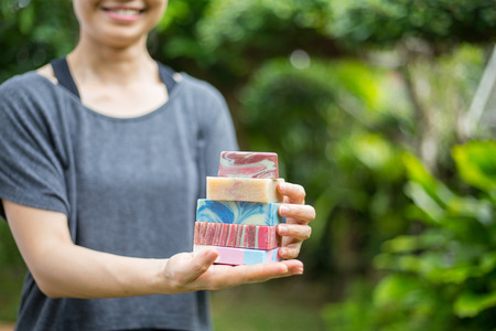 Soap aromatherapy natural handmade for good your life.