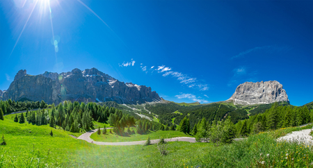 Bolzano natural view in Italyの写真素材