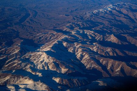 Rocky mountain top view  background in the outside.の写真素材