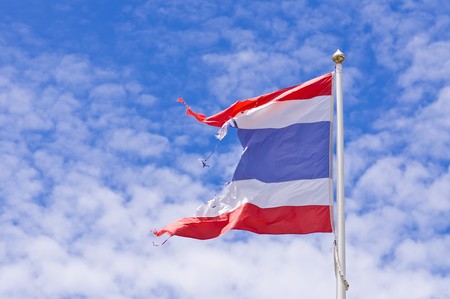 Thai flagの写真素材