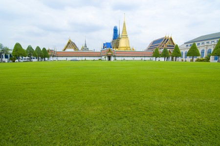 The Emerald Buddha temple,Bangkok Thailandの写真素材