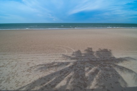 Hua Hin beach,Thailandの写真素材