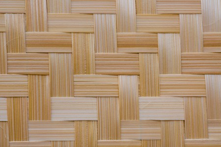 Thai basketwork backgroundの写真素材