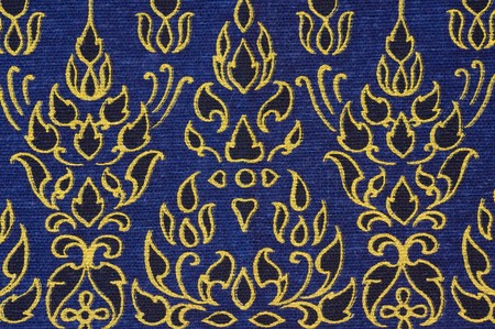 Thai print clothの写真素材