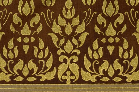 Thai print clothの写真素材