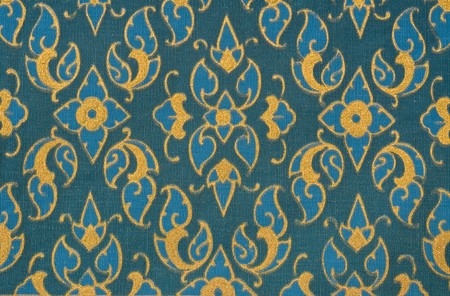 Thai print clothの写真素材