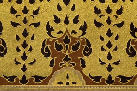 Thai print clothの写真素材