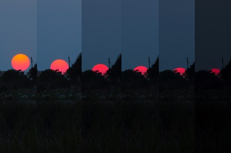 sunsets in Thailandの写真素材