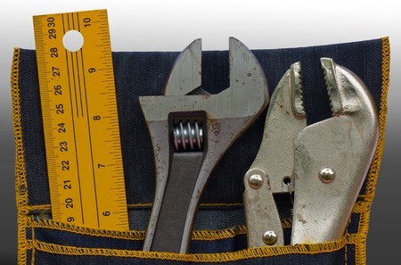 tool bagの写真素材