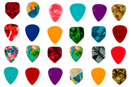 the equipment for play the guitarの写真素材