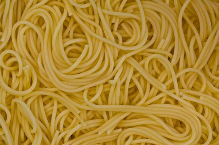 spaghetti noodleの写真素材