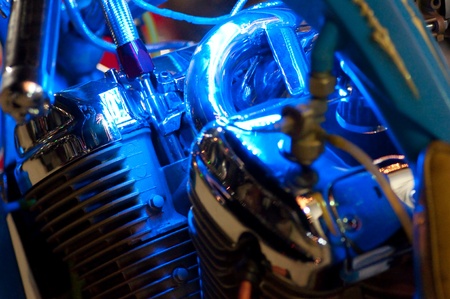 Hua Hin, Thailand - December 3: Custom motorcycles are shown in 7th Hua Hin  Bike Week  on December 3, 2011 in Hua Hin, Thailand. The event is billed as the largest Hua Hin  motorcycle event. のeditorial素材