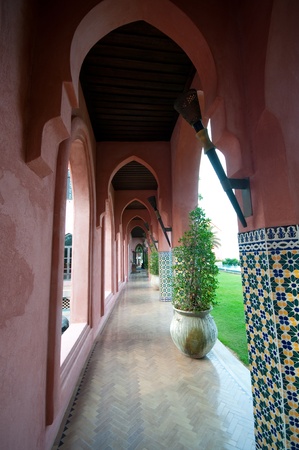 outside of building in Moroccan style のeditorial素材