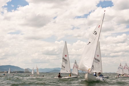 Hua Hin Regatta 2012, sailing competitionのeditorial素材