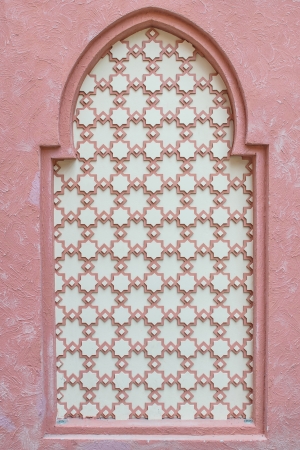 background of morocco style wallの写真素材