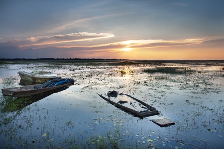 Waters and fisheries.の写真素材