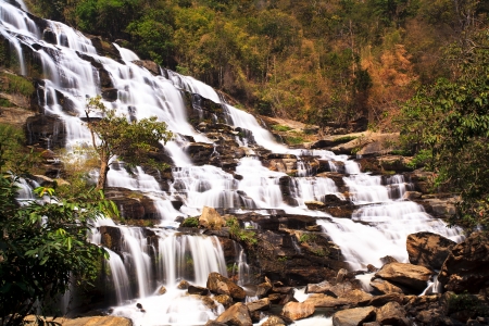 Mae Ya Waterfall の写真素材