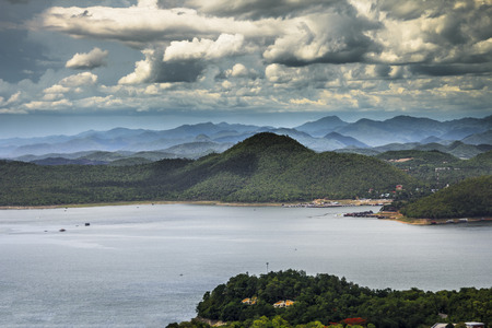 Mountains and Lakesの写真素材