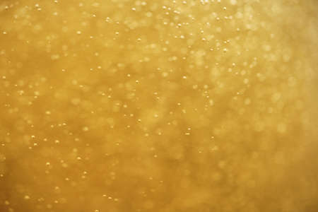 Close up motion blur texture of beer bubblesの写真素材