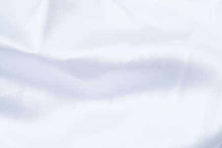 White texture, Close up background of white fabric use for web design and white backgroundの写真素材