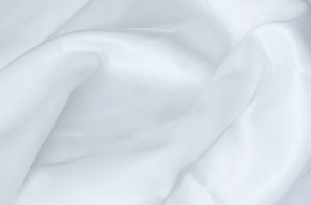 White texture, Close up background of white fabric use for web design and white backgroundの写真素材